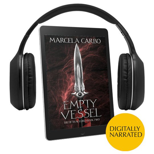 PREORDER! THE EMPTY VESSEL (AUDIOBOOK) - Marcela Carbo