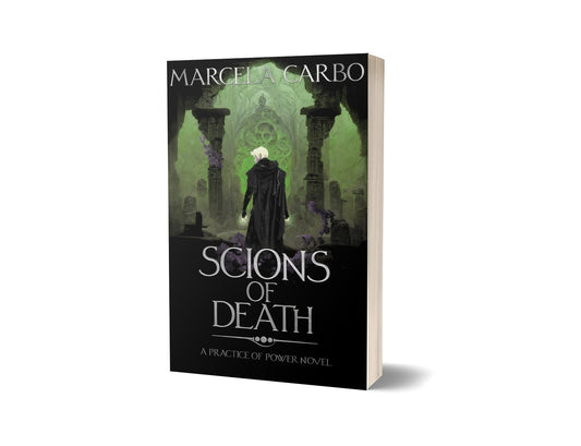 Scions of Death - 5x8" Paperback - Marcela Carbo